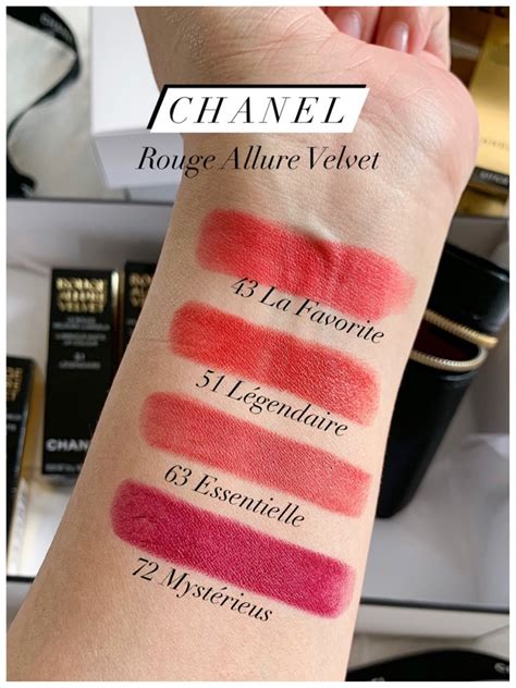 chanel rouge allure velvet la sensuelle|chanel rouge allure velvet legendaire.